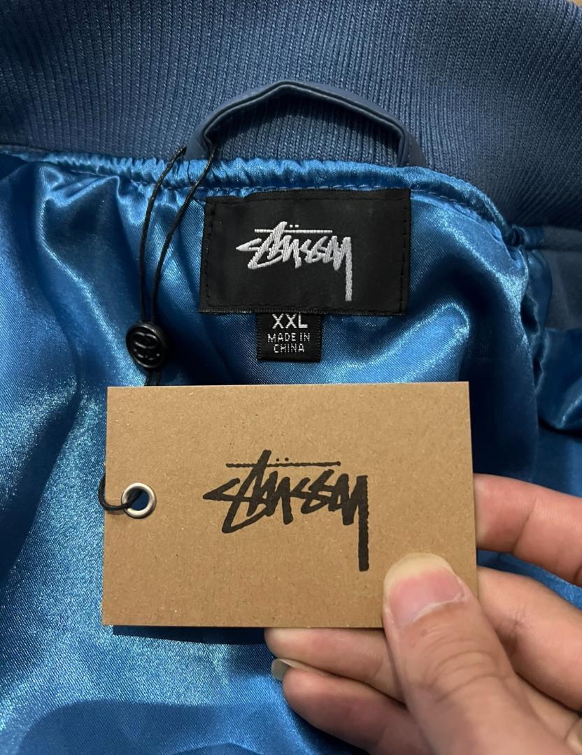 ジャケット・アウター STUSSY VARSITY JACKET COMPETITION