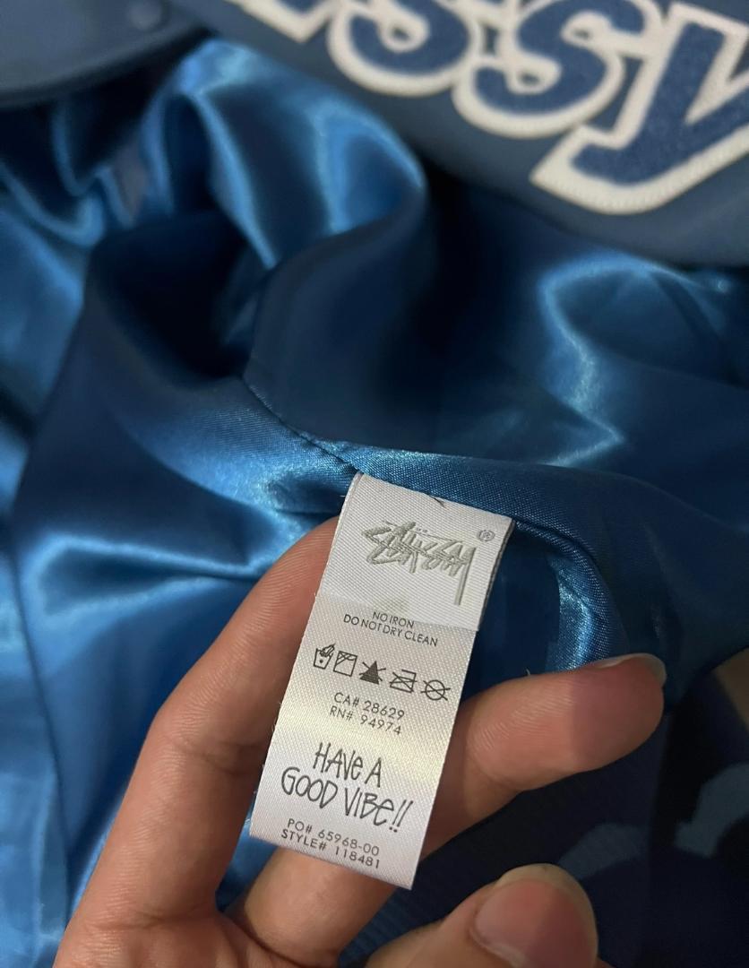ジャケット・アウター STUSSY VARSITY JACKET COMPETITION