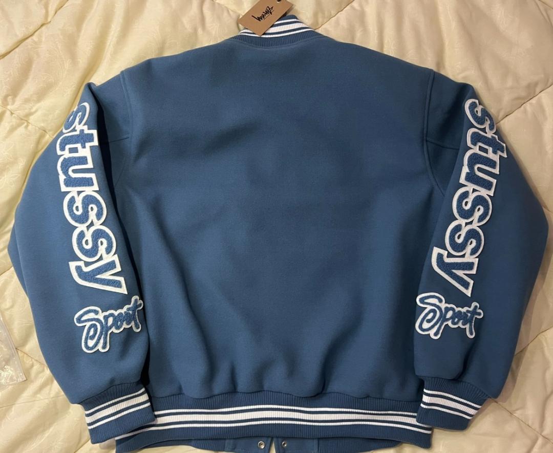 ジャケット・アウター STUSSY VARSITY JACKET COMPETITION
