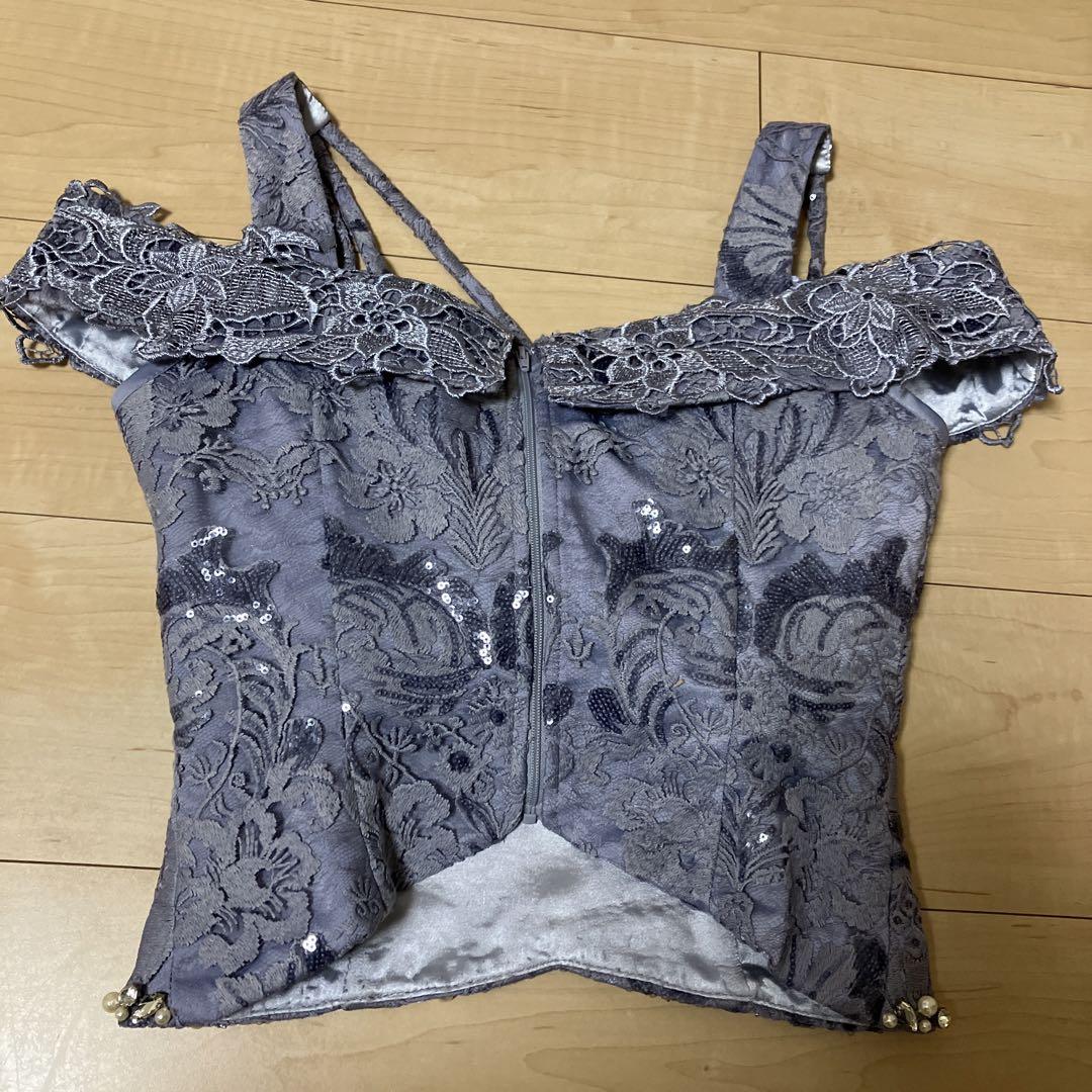 ローブドフルールGlossy キャバ ドレスM