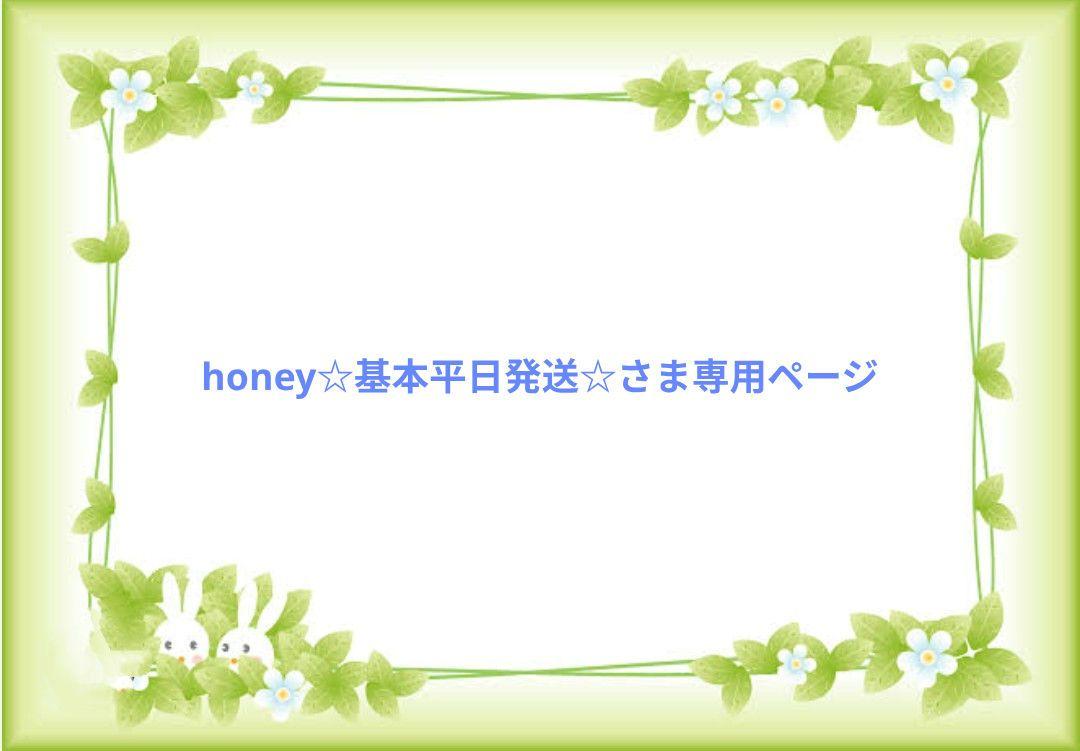 honey☆基本平日発送☆さま専用ページ