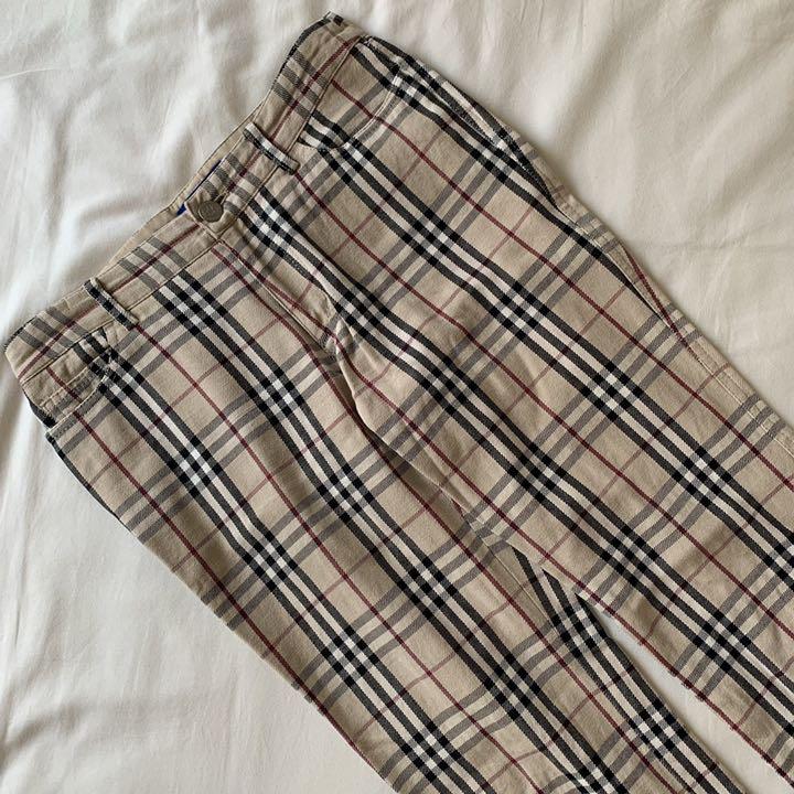 BURBERRY LONDON バーバリー ノバチェック スラックス