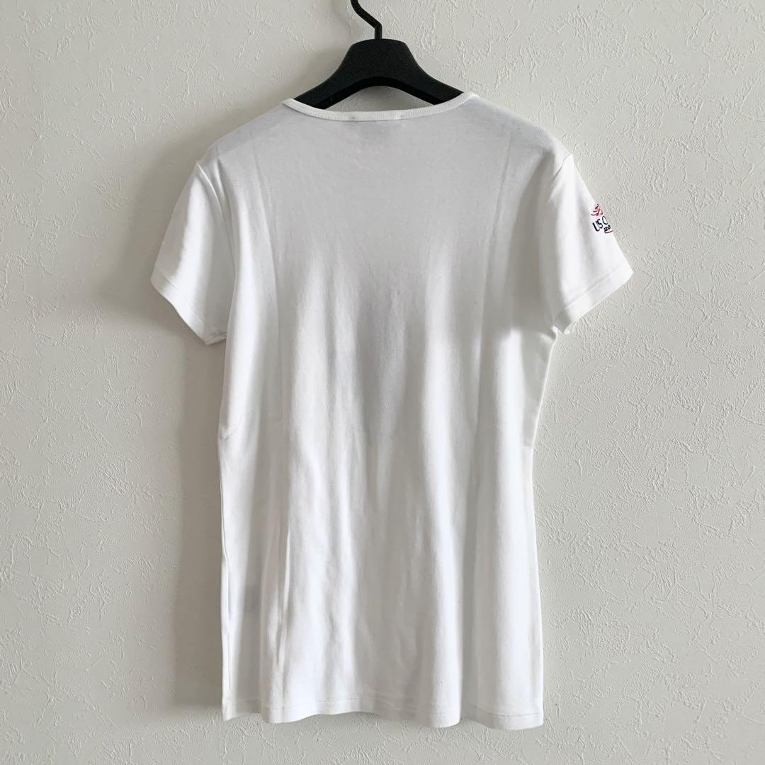 レア美品【ラルフローレン】US OPEN Tシャツ　白