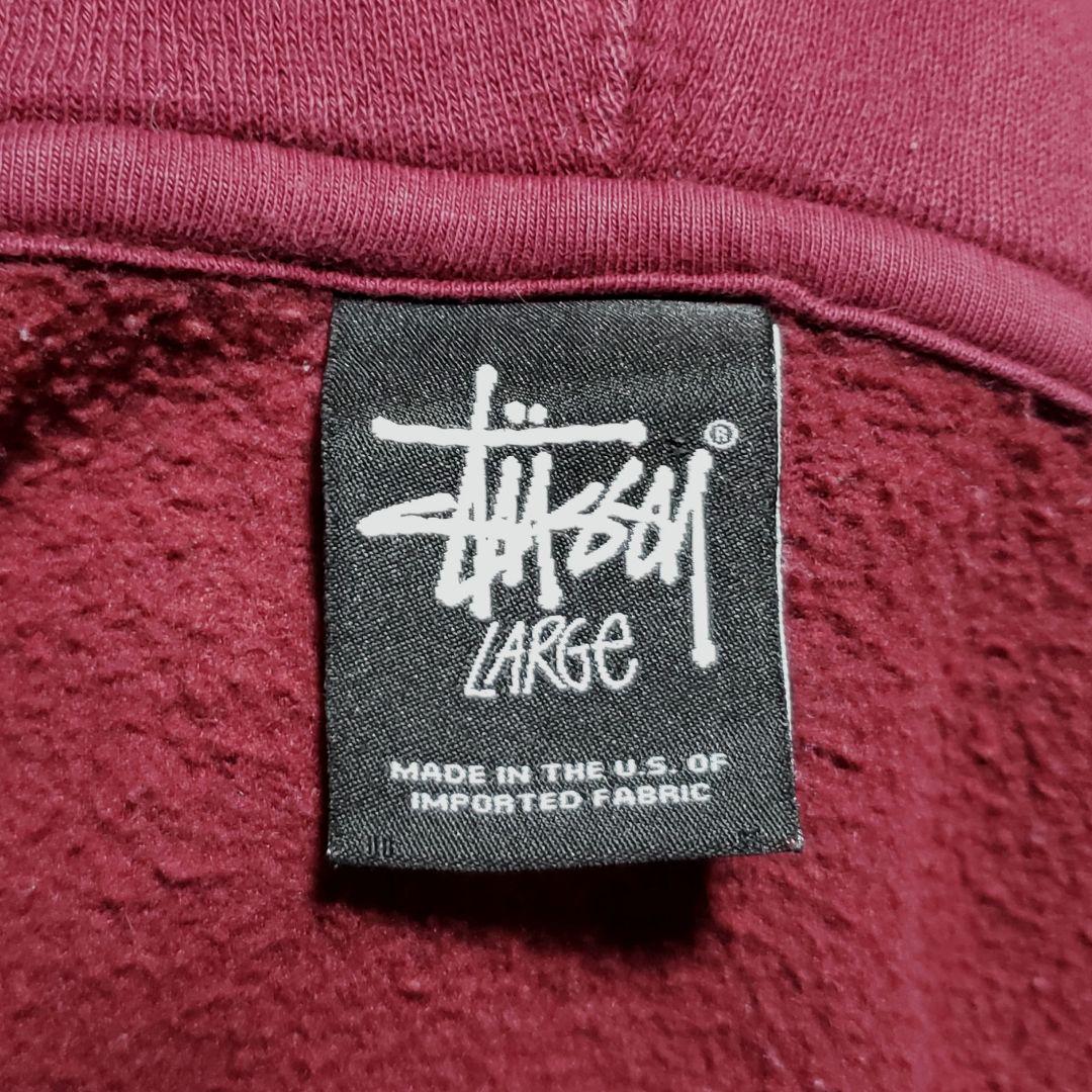 00s OLD STUSSY WORLD TOUR プルオーバー パーカー L
