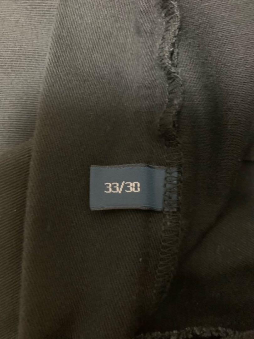 POLO RALPH LAUREN 黒 ANDREW ２タック W33×L30