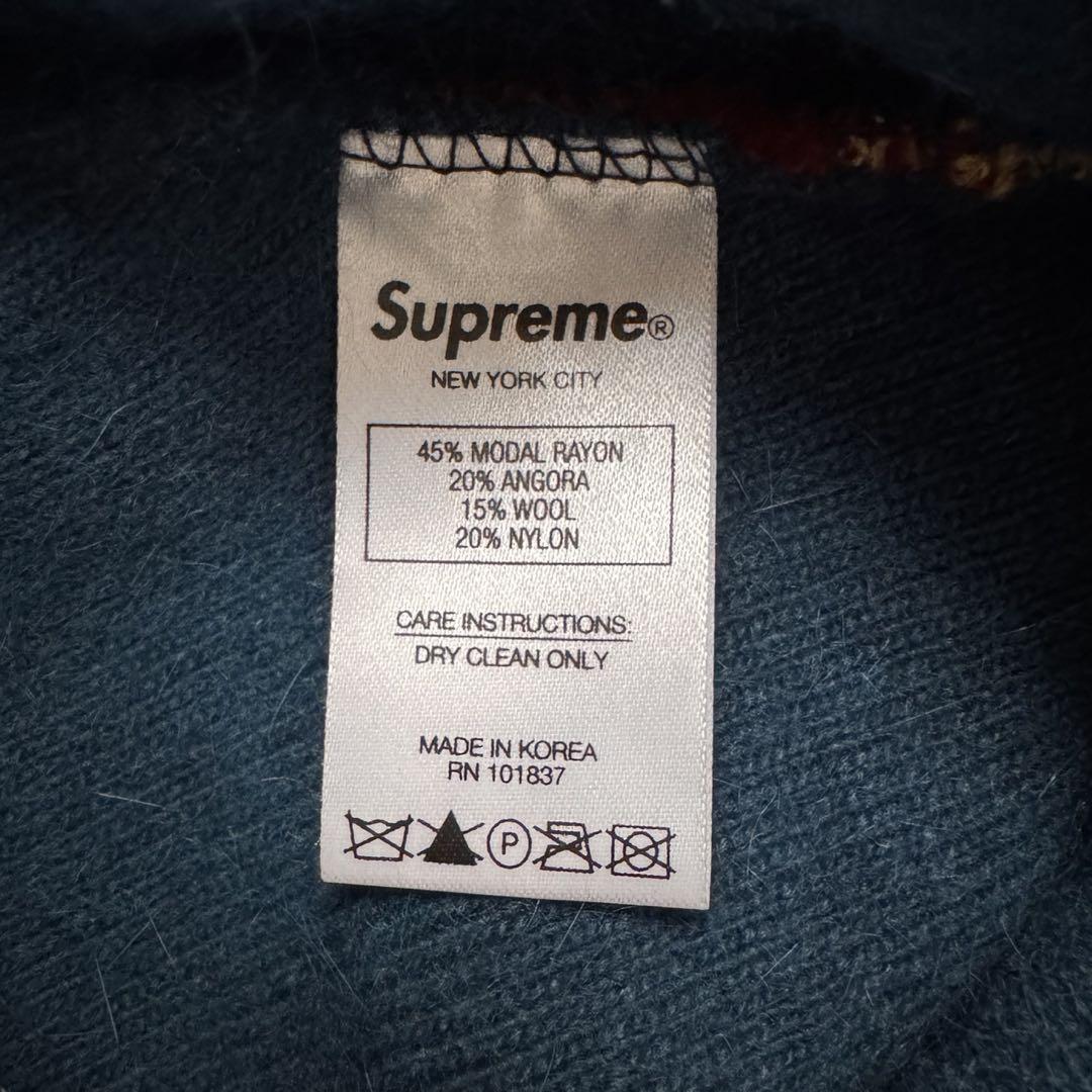 ⭐️美品⭐️Supreme シュプリーム ビーニー　幾何学模様　ニット帽