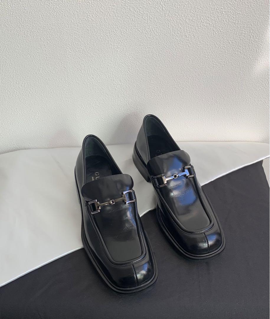 GUCCI グッチ　ローファー　革靴　ブラック　未使用　サイズ351/2