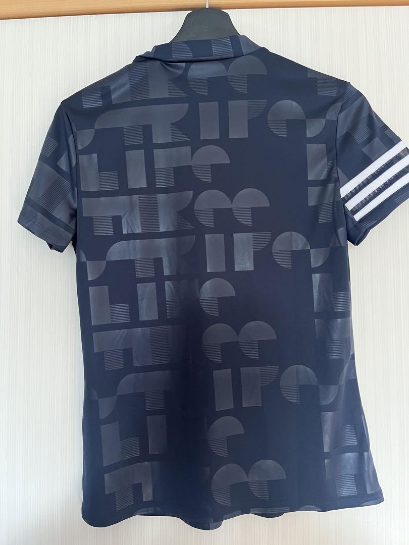 スーツ特別割引クーポン 新品 L ネイビー シャツ モックネック ゴルフ adidas アディダス メンズウェア
