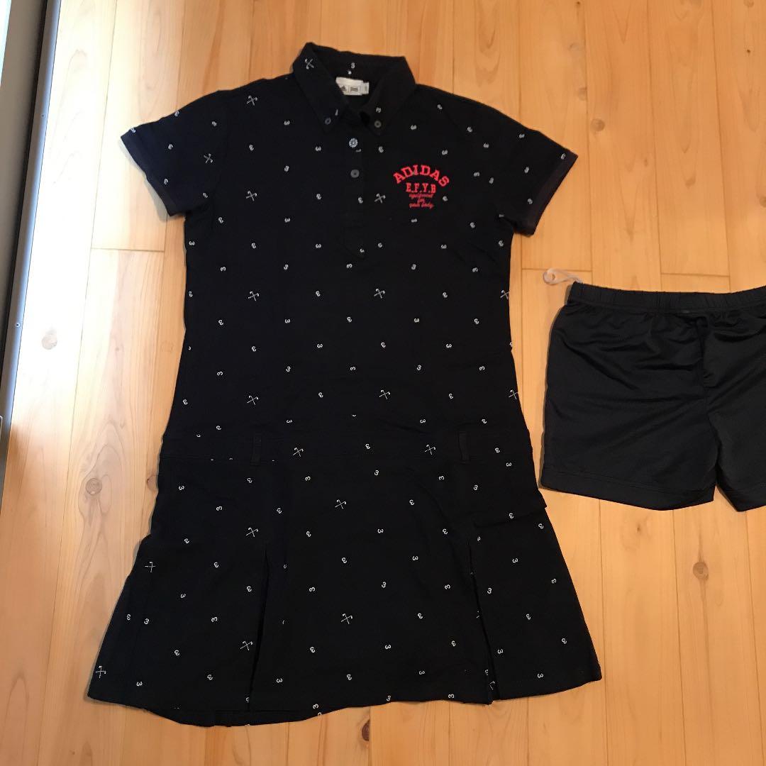 メルカリ 専用 アディダス ゴルフ ワンピース Lサイズ ネイビー ウエア 女性用 2 245 中古や未使用のフリマ