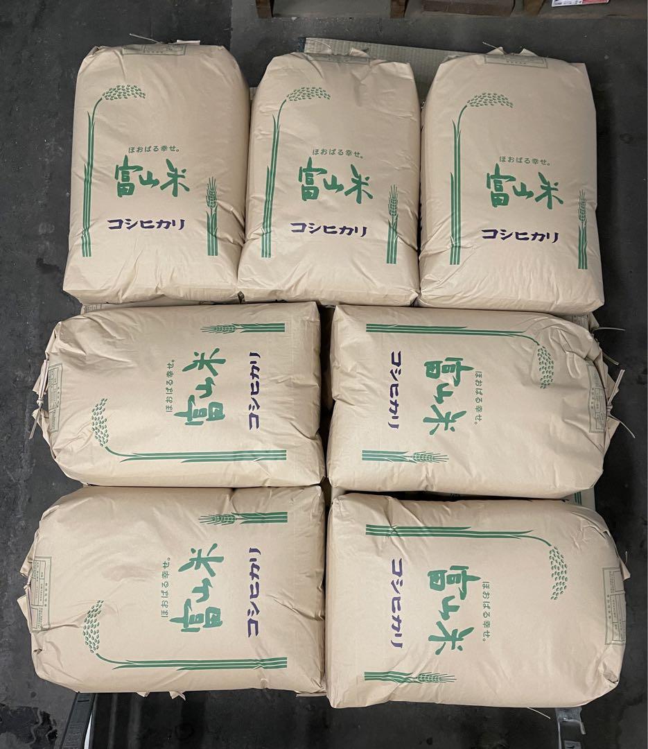 令和６年産 富山県産 新米 コシヒカリ 玄米 ３０Kg