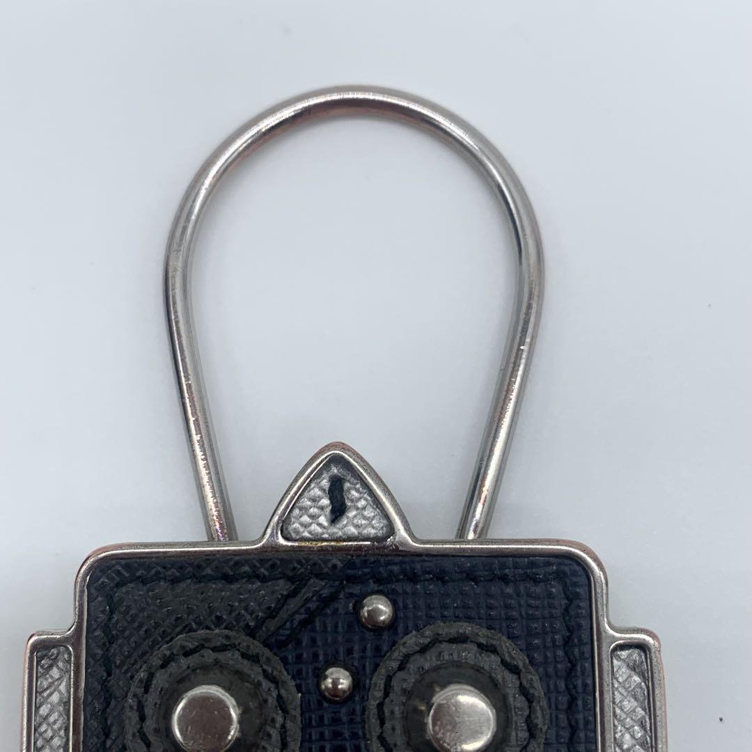 激レア PRADA ロボット キーリング チャーム サフィアーノ 箱付き