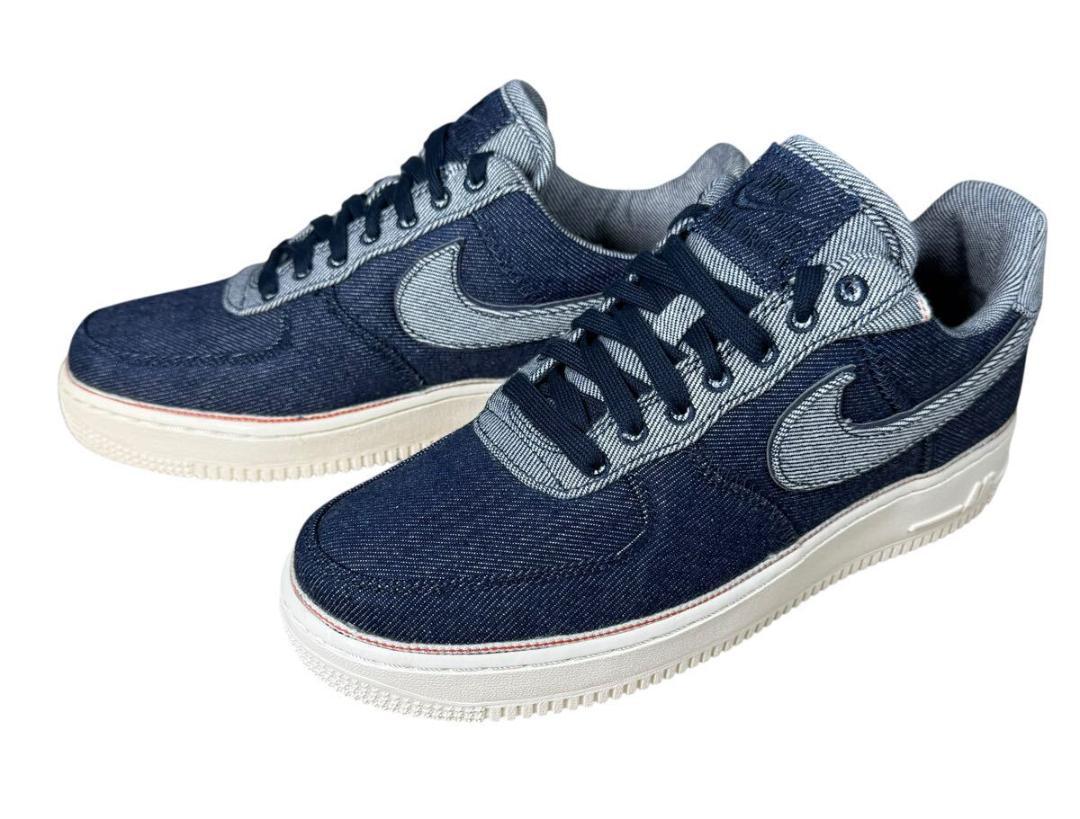 NIKE エアアフォース 1 デニムパック ダークインディゴ 25.5㎝