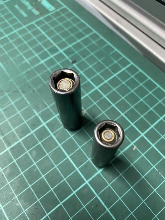 Snap on 1 4マグネットディープソケット 8mm.10mm