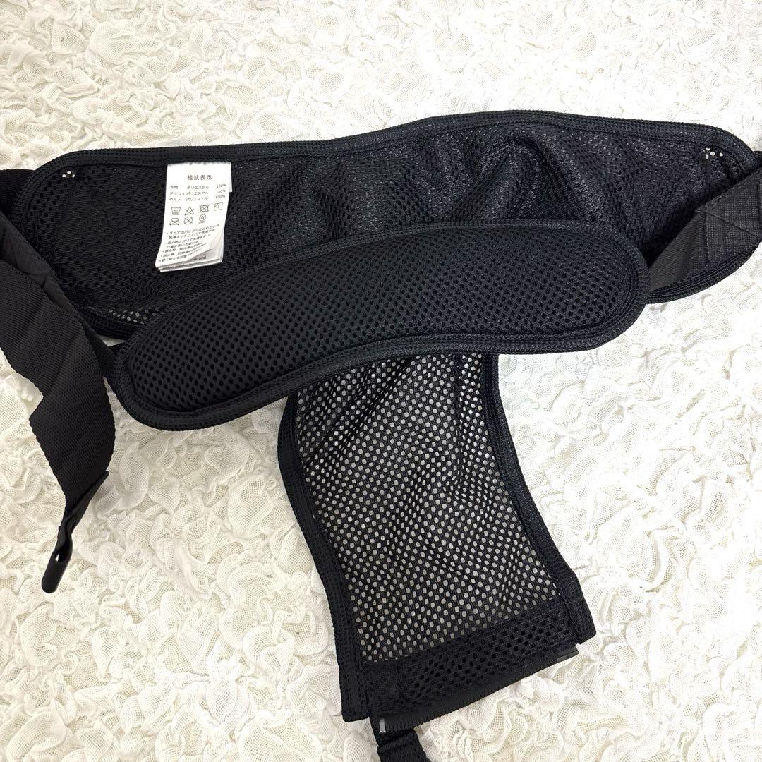 【美品】ポルバン アドバンス ヒップシート シングルショルダー付 メランジグレー