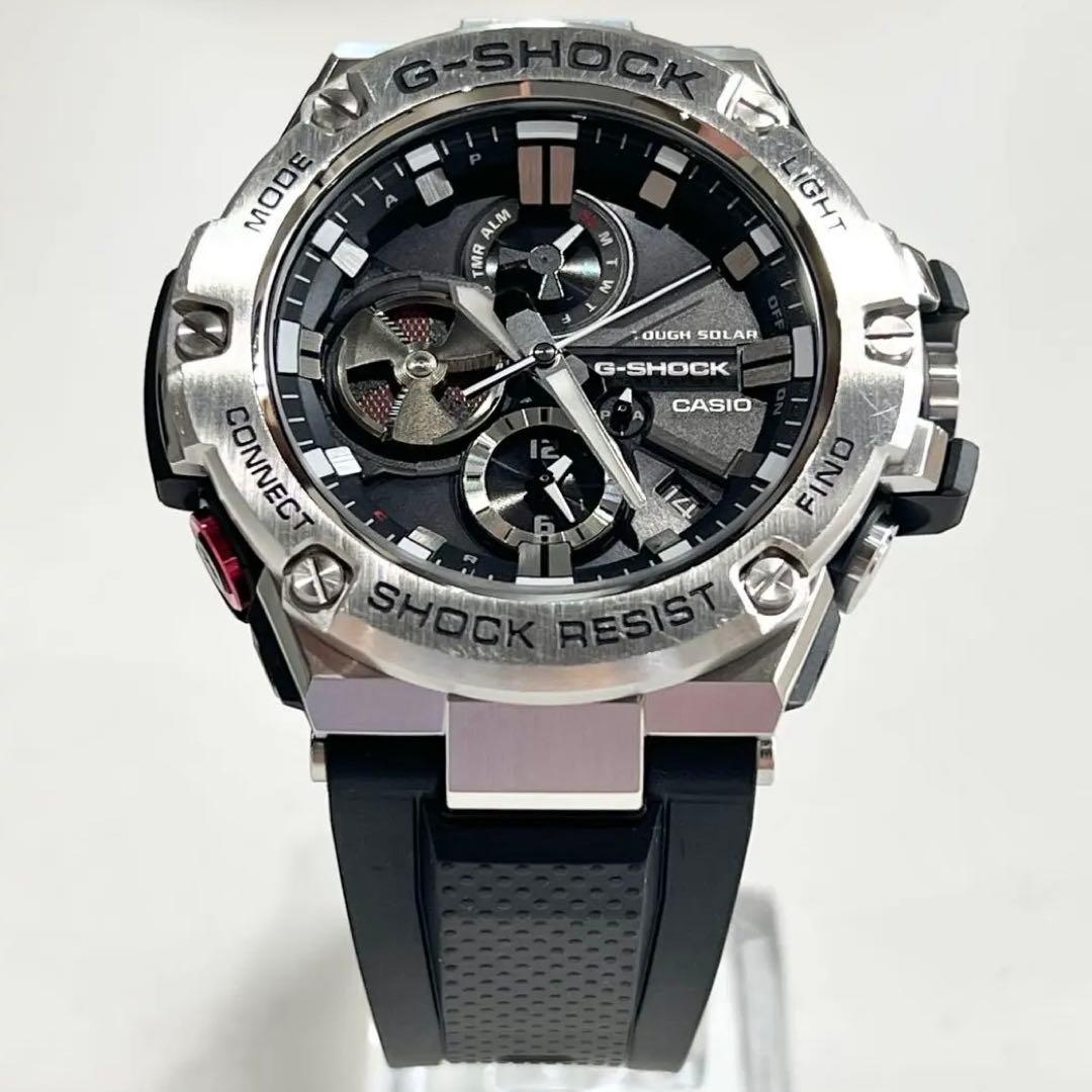 【美品】CASIO G-SHOCK GST-B100 Bluetooth搭載