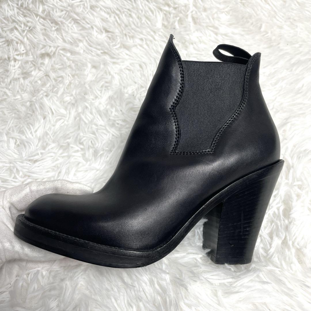 acne studios サイドゴアブーツ レザー イタリア 23cm