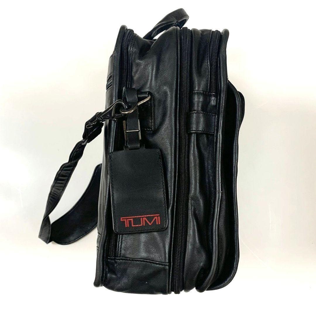 TUMI　レザー　ビジネスバッグ
