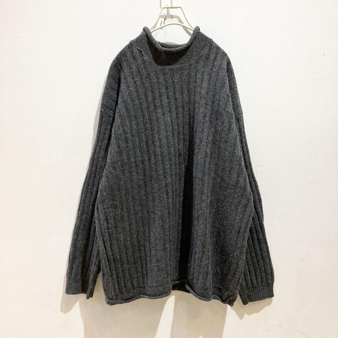90s バナナリパブリック ビンテージ ロールニット USA古着