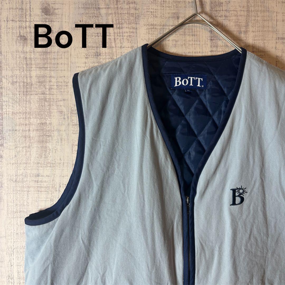 BoTT ボット　ベスト　ワンポイント刺繍　XL