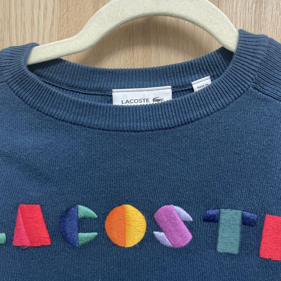 人気 ブランド チェック LACOSTE 長袖セーター 山賀琴子さん着用 - メルカリ ニット/セーター