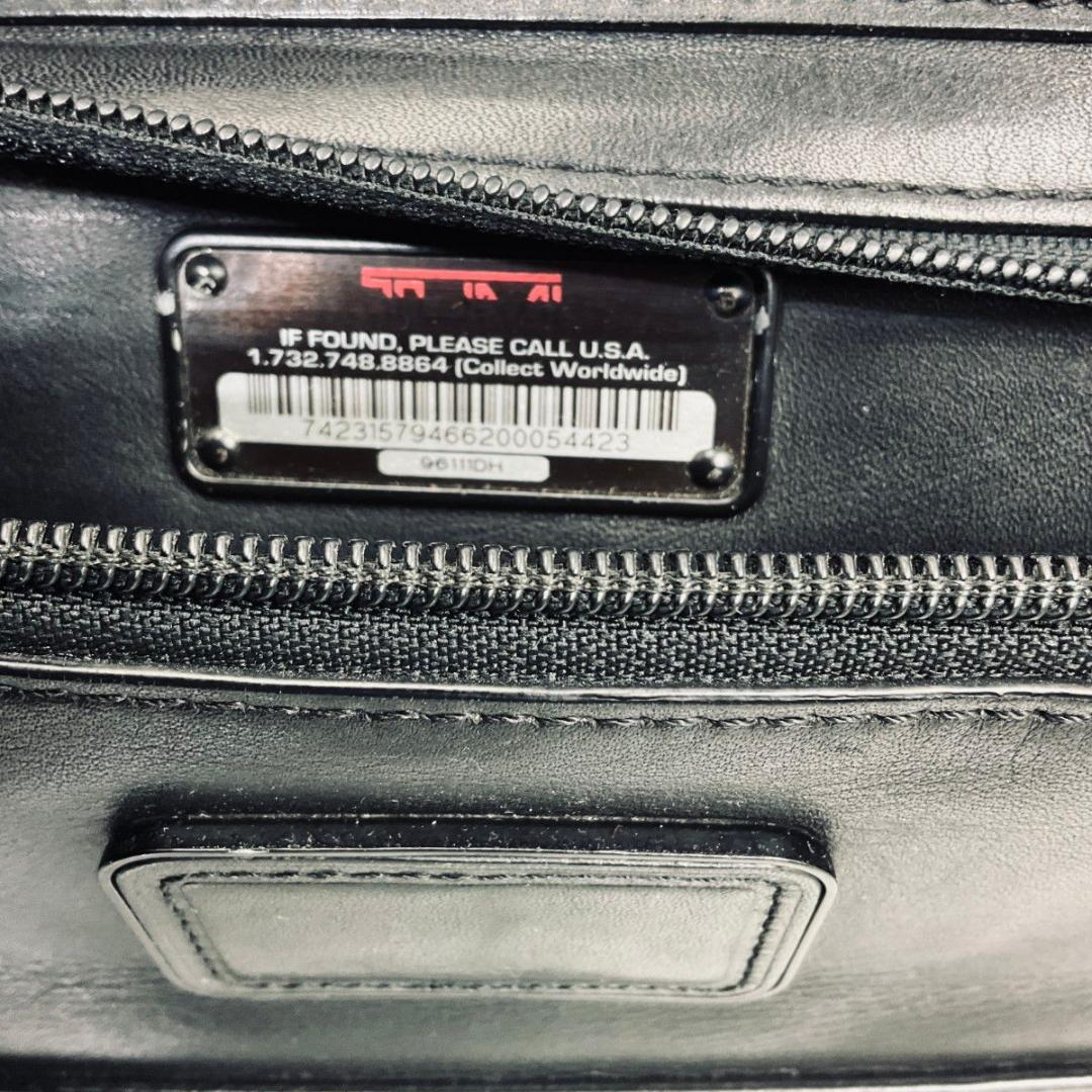 美品 TUMI トゥミ ALPHA オールレザー 2way ビジネスバッグ