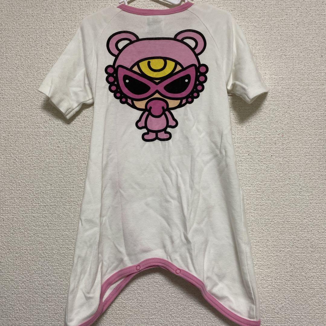 ヒステリックミニ テディ柄 コンビ肌着 ロンパース - メルカリ