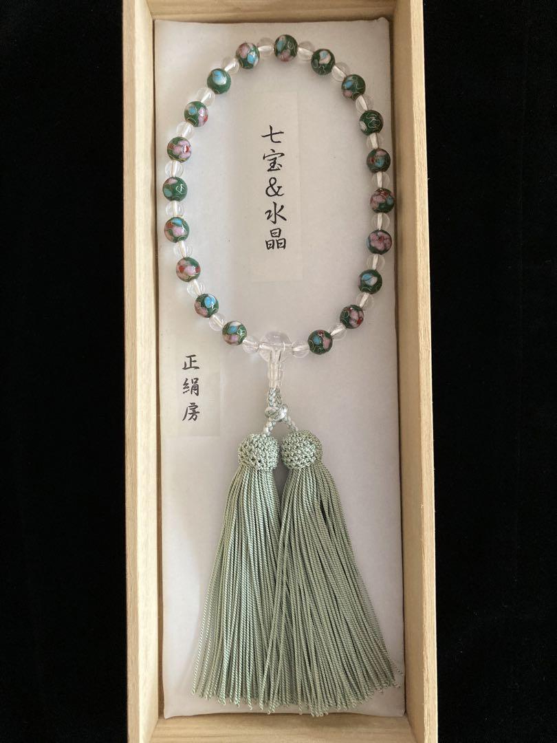 御念珠　御数珠　七宝　水晶
