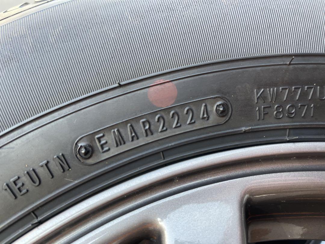 JB74 ジムニーシエラ　　JB64 195/80R15 1本　ホイールタイヤ付