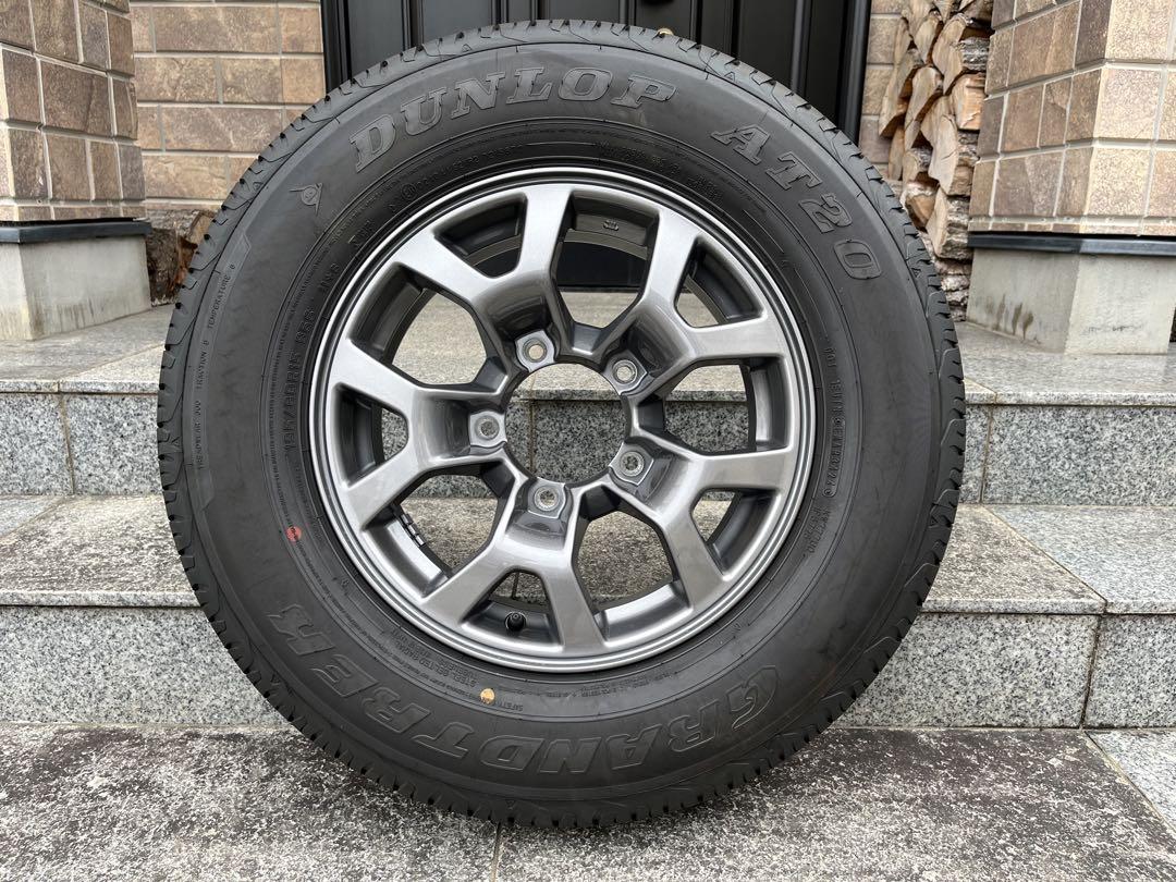 JB74 ジムニーシエラ　　JB64 195/80R15 1本　ホイールタイヤ付