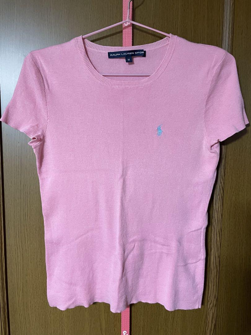 【タイムセール】ほぼ未使用 ポロラルフローレン 半袖ニット 5,000円
