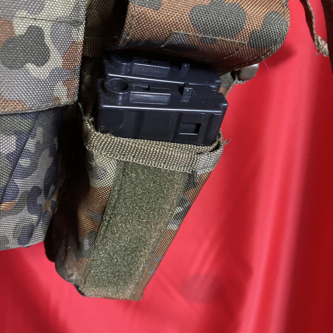 【最安値に挑戦】 MIL-TECH フレクターン迷彩 実物中古 P-83アサルトベスト SAAV 個人装備