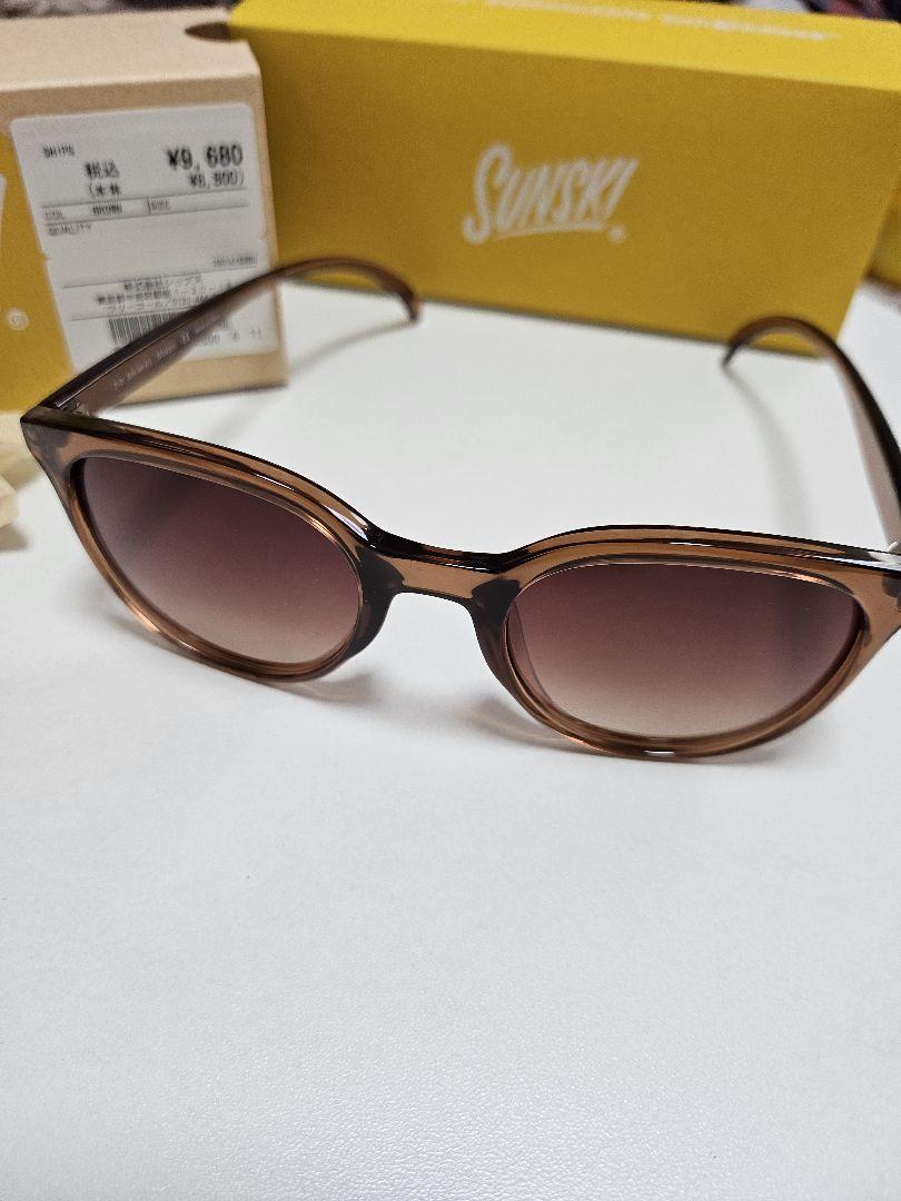 新発売 新商品 SUNSKI ブラウン メルカリ - ケース付き サングラス 小物