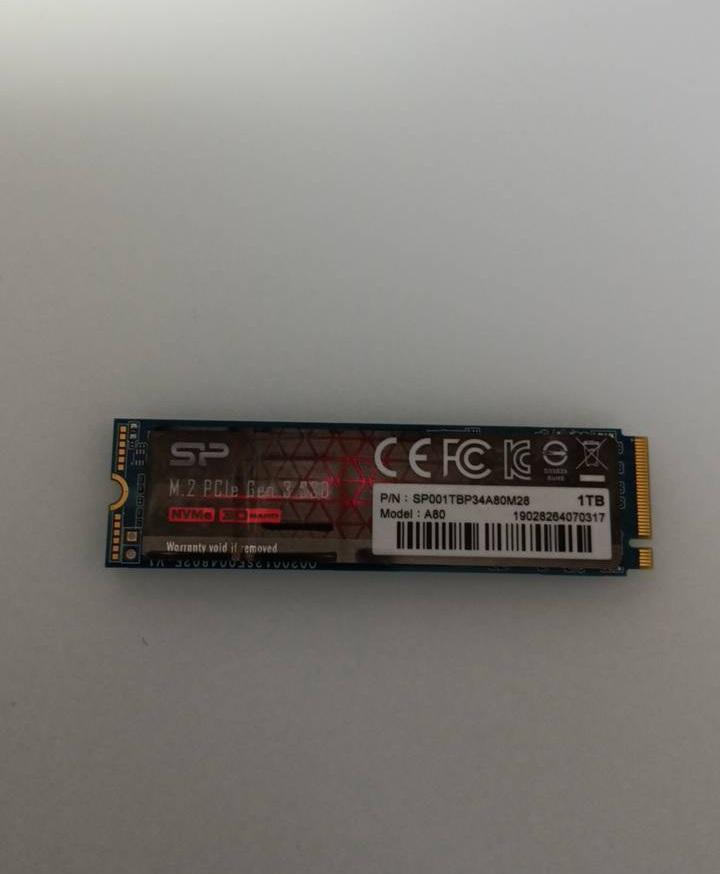 かつ様 シリコンパワー SSD 1TB M.2 2280 PCIe3.0×4