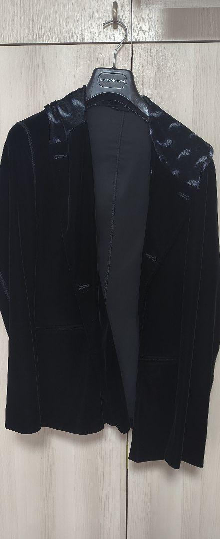 Giorgio Armani ベルベットジャケット