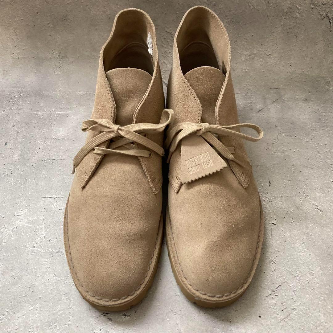 クラークス CLARKS スウェードチャッカブーツ DESERT ROCK 28