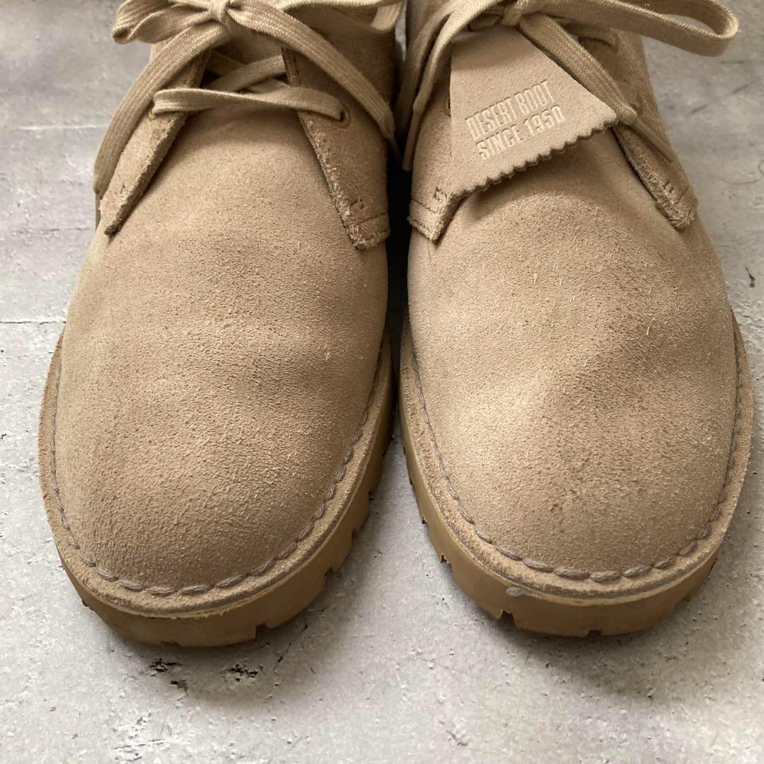 クラークス CLARKS スウェードチャッカブーツ DESERT ROCK 28
