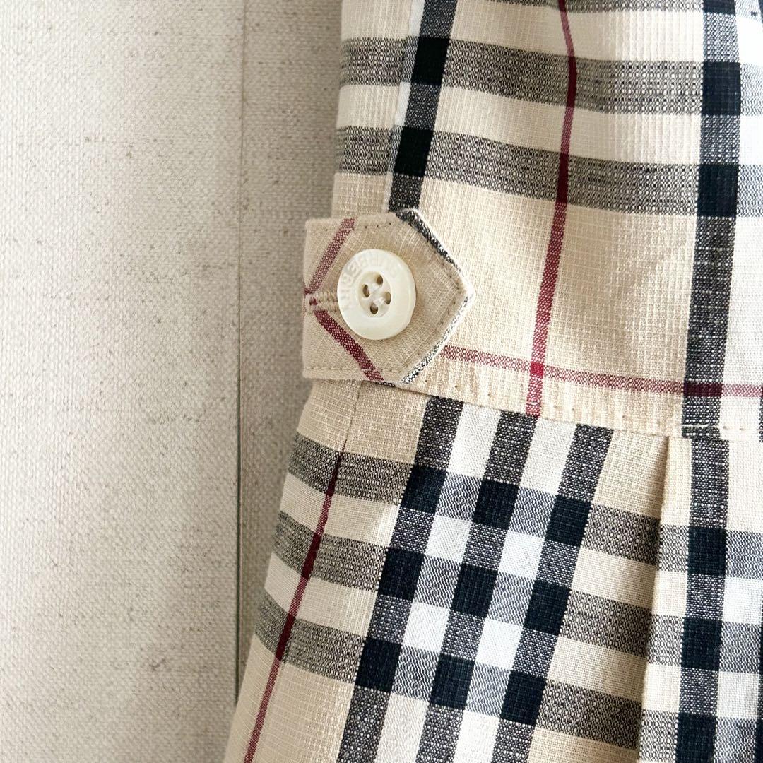 【美品】BURBERRY LONDON ワンピース　チェック　160A