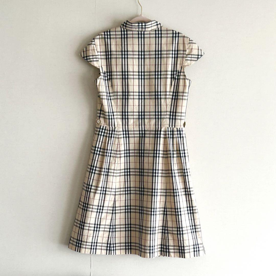 【美品】BURBERRY LONDON ワンピース　チェック　160A