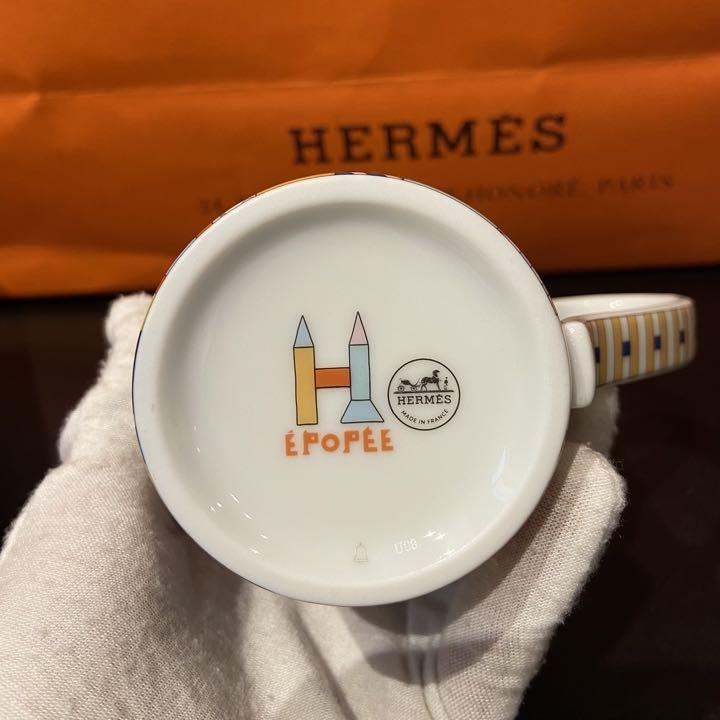 新品❗️エルメス　マグカップセット　[エポペ]