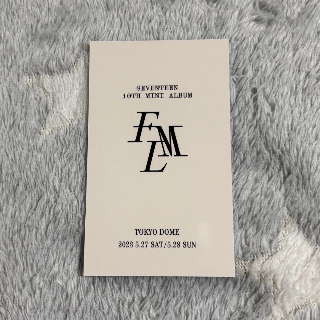 seventeen エスクプス fml 会場限定