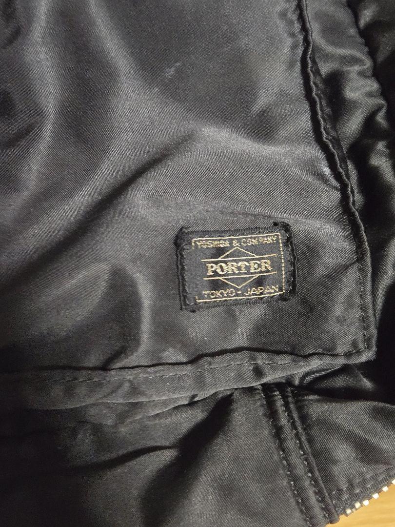 PORTER タンカーブラック　2wayボストンバッグ