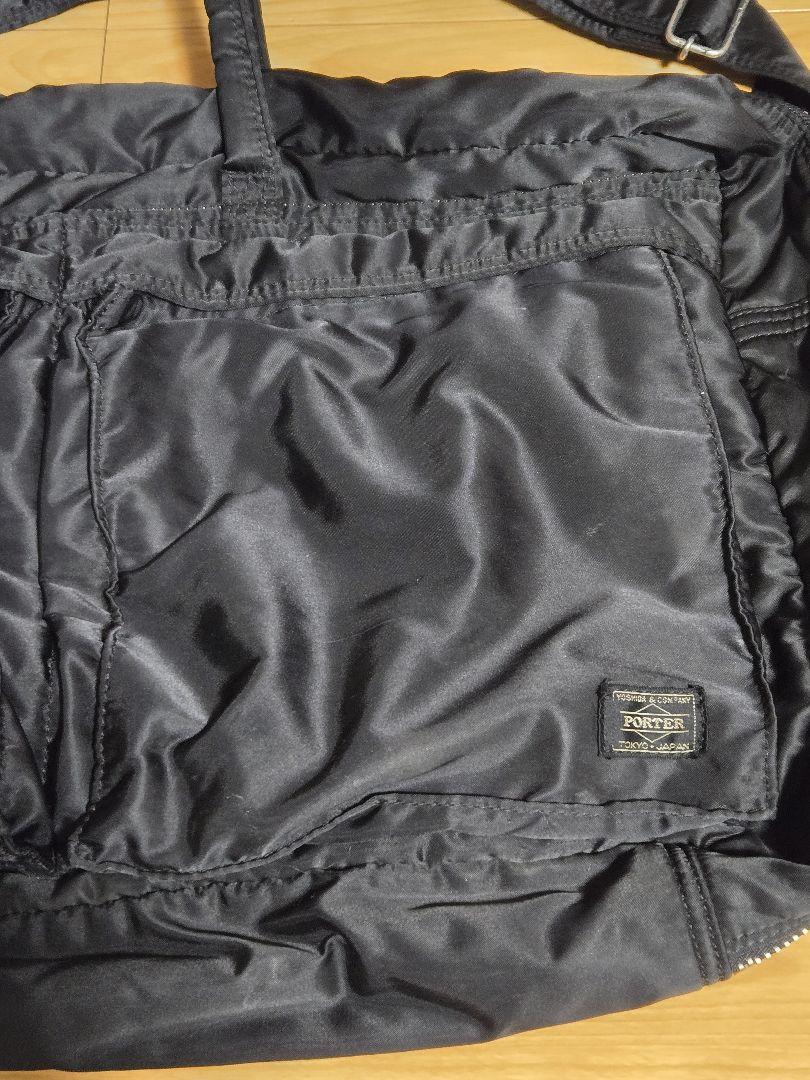 PORTER タンカーブラック　2wayボストンバッグ