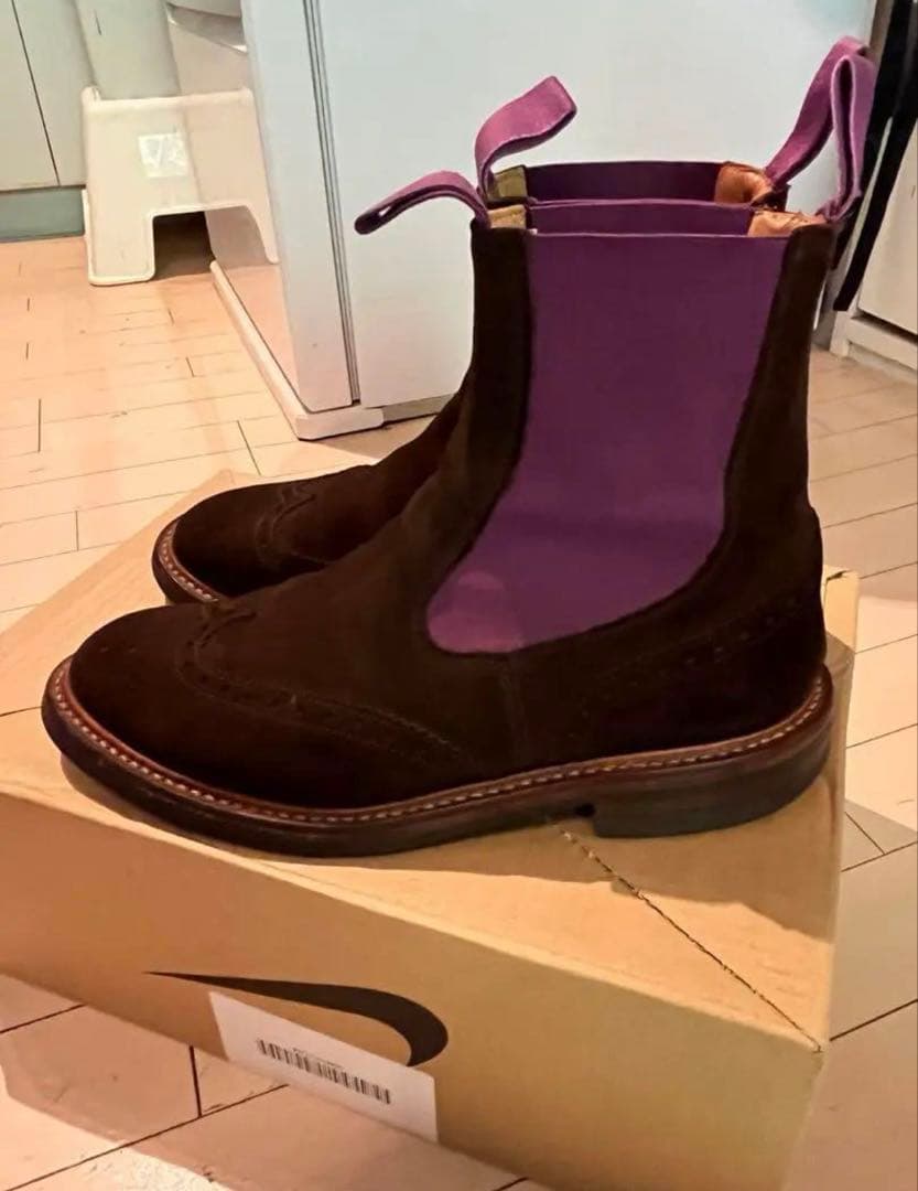 ユニオンワークス別注トリッカーズサイドゴアブーツ 慣らし運転終了！ トリッカーズのサイドゴアブーツ by 山下 英介