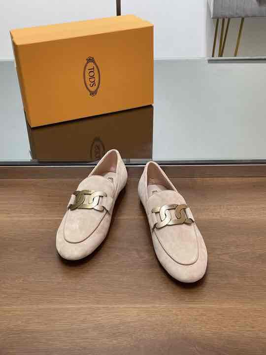 TOD'Sトッズ ケイト レザー ローファー23cm