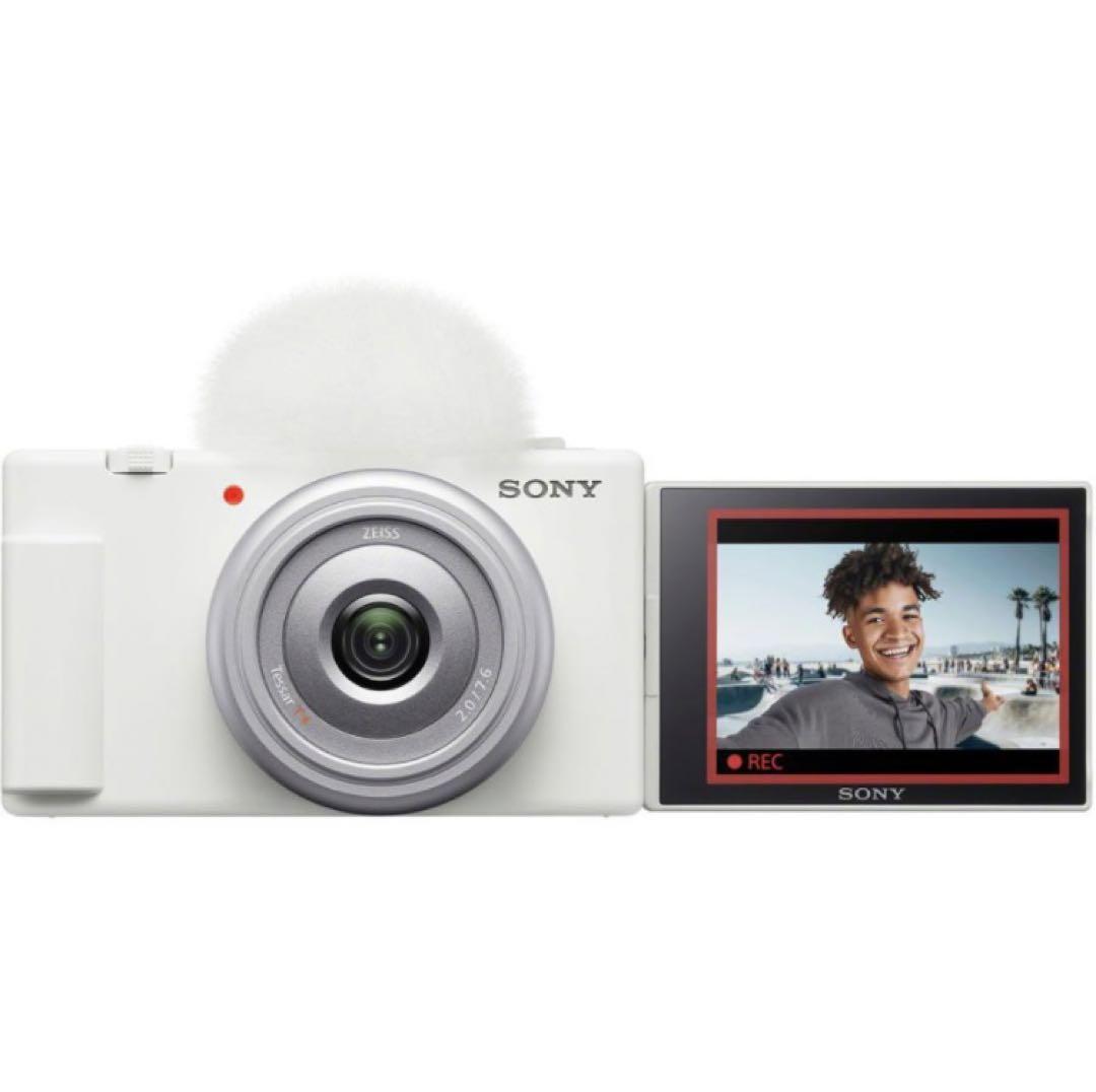 ソニー SONY VLOGCAM ZV-1F ホワイト
