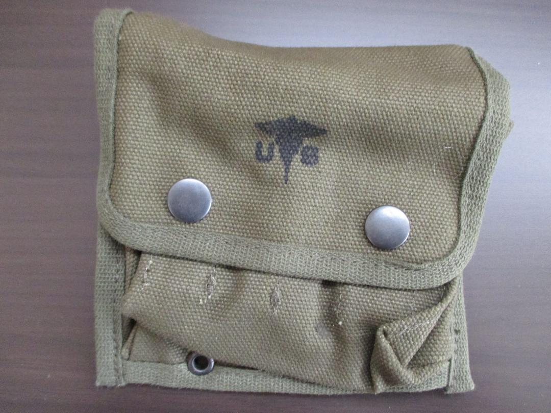 米軍ベトナム戦争/激レア/ファーストエイド・ポーチ/実物/極上品 米軍ベトナム戦争/激レア/ファーストエイド・ポーチ/実物/極上品