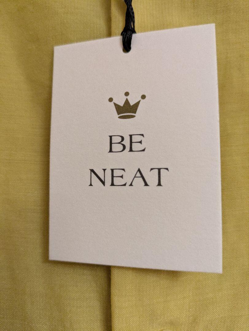 BE NEAT ビーニートイエローフリル袖チュニック BE NEAT イエロー フリル袖チュニック トップス