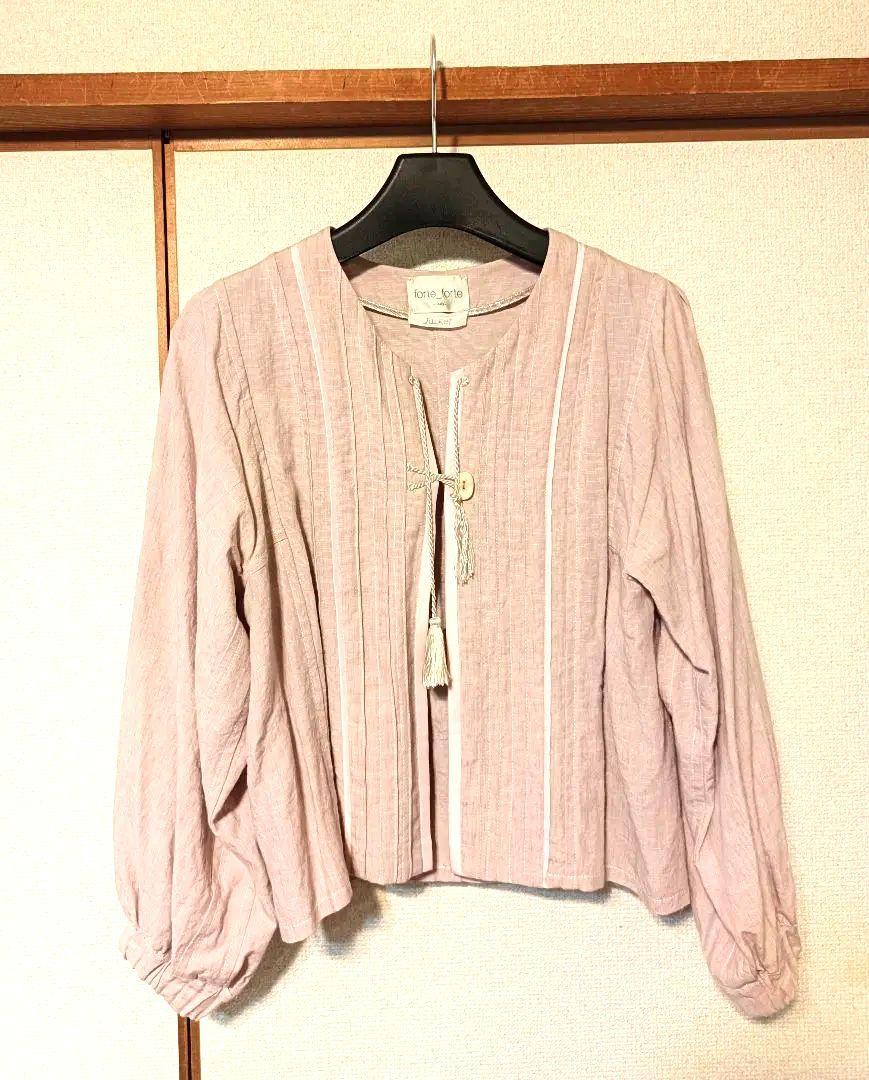 forteforte フォルテフォルテ ジャケット 未使用品 画像2
