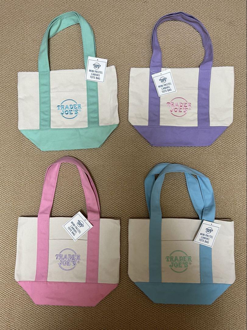 TRADER JOE'S トレーダージョーズ ミニトートバック4色セット