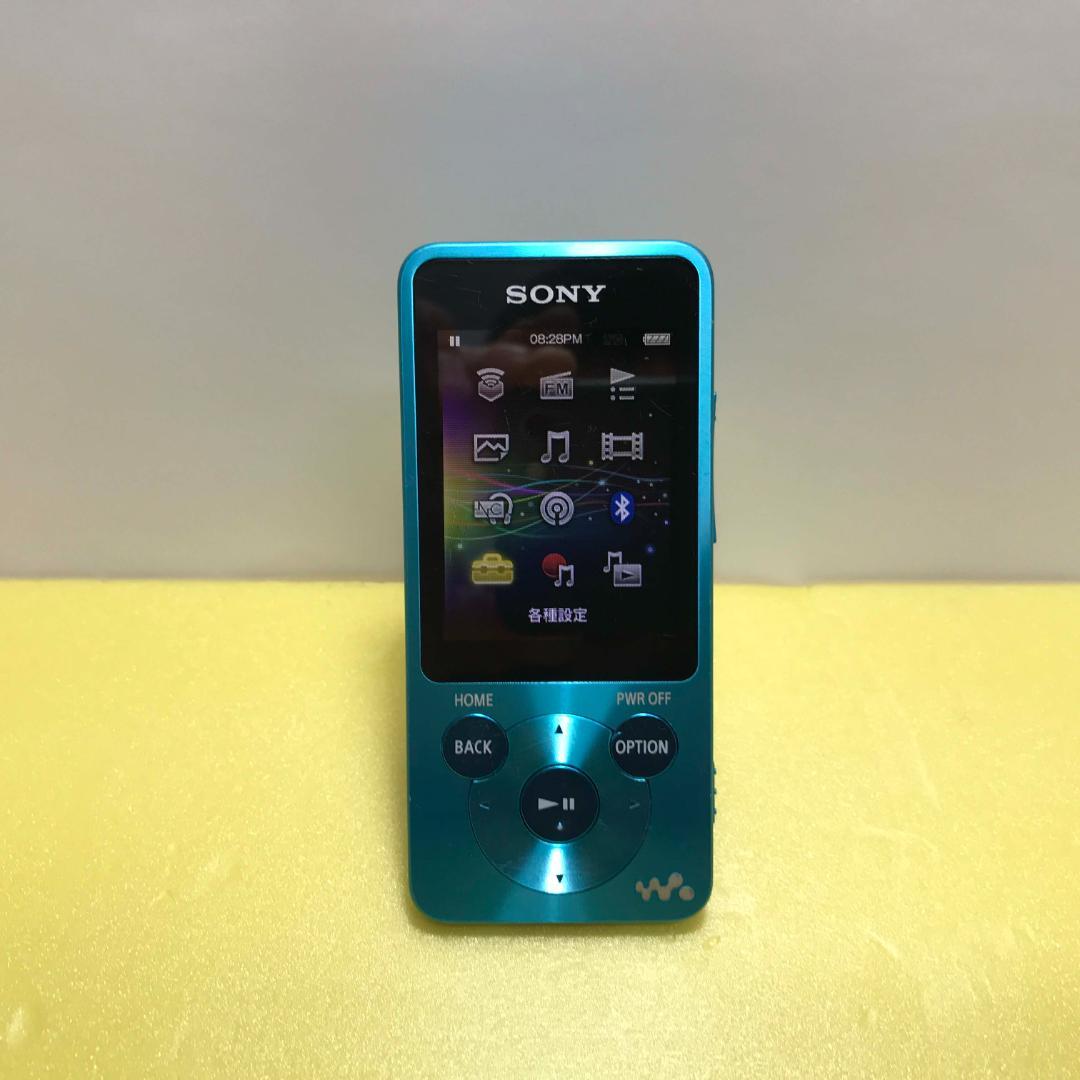 動作品・美品】SONY WALKMAN NW-S784 8GB ブルー - メルカリ